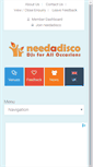 Mobile Screenshot of needadisco.com
