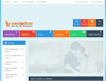 Tablet Screenshot of needadisco.com